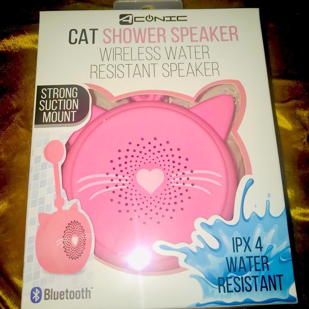 Cat 🐱 Shower 🚿 Speaker
